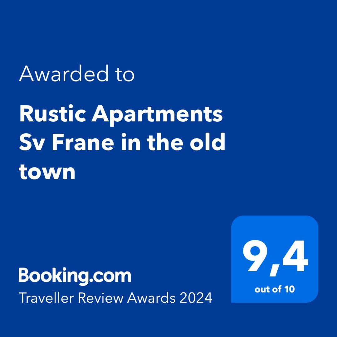 Rustic Apartments Sv Frane In The Old Town Šibenik Kültér fotó